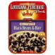Louisiana Purchase black beans & rice bowls Calories