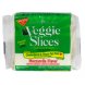 Veggie Slices cheese food alternative mozzarella flavor Calories