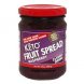 KETO fruit spread raspberry Calories