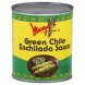 sauce green chile enchilada