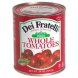 whole tomatoes peeled