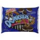 Southern Home dunksters sandwich cookies chocolate, double creme Calories