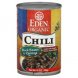 Eden chili organic, vegetarian, black beans & quinoa Calories