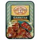 Del Real carnitas fried pork Calories