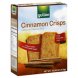 cinnamon crisps