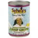 Sylvias Restaurant turnip greens specially-seasoned Calories