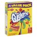 Fruit Gushers fruit flavored snacks assorted, value pack Calories