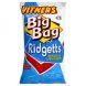 Vitners big bag potato chips ripple style, ridgetts Calories