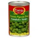 Omega Food Imports choice green pigeon peas Calories