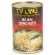 Ty Ling imported bean sprouts Calories