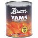 yams cut sweet potatoes in syrup