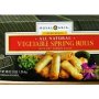 Royal Asia vegetable spring rolls Calories