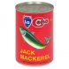 La Cena jack mackerel Calories