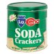 soda crackers
