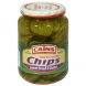 Cains Pickles chips thin & crunchy, sweet bread & butter Calories