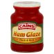 Cains Pickles ham glaze thick & rich Calories
