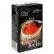 Chef Creations creme brulee Calories