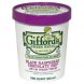 Giffords frozen yogurt low fat, black raspberry chocolate chip Calories