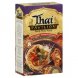 Thai Pavilion rice noodle nests with simmer sauce, red curry simmer noodles Calories