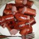 sausage, polish, pork and beef, smoked usda Nutrition info