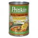 Pritikin hearty vegetable soup all natural Calories