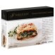 James Foods caterer 's select lasagna spinach artichoke Calories