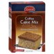 coffee cake mix with crumb topping