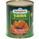Springfield yams (sweet potatoes) in syrup yams (sweet potatoes) in syrup Calories
