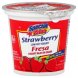 yogurt low fat, strawberry