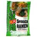 spinach ramen with jinenjo