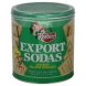 crackers export sodas