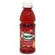 cranberry cocktail chilled juices and juice beverages - assorted