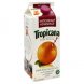 Tropicana 100% pure orange juice antioxidant advantage, no pulp Calories