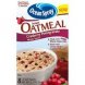 Ocean Spray cranberry pomegranate packets instant oatmeal Calories