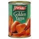 golden yams in syrup