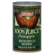 juice pineapple, 100%
