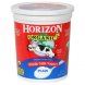Horizon Organic organic whole milk yogurt plain Calories