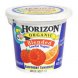 Horizon Organic organic lowfat yogurt raspberry tangerine Calories