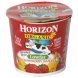 Horizon Organic lowfat yogurt strawberry banana blended Calories