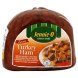 extra lean turkey ham 20 percent water added