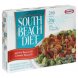 South Beach Diet savory beef with cheesy broccoli frozen entrees Calories