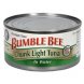 bumble bee chunk light tuna in water