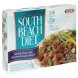 South Beach Diet savory pork with pecans and green beans frozen entrees Calories