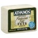 Athenos cheese natural feta, reduced fat Calories