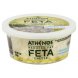 Athenos feta cheese reduced fat, crumbled Calories