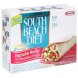 South Beach Diet vegetable medley frozen breakfast wraps Calories