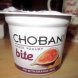 Chobani bite yogurt greek, low-fat, fig with orange zest Calories