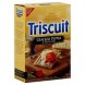 Triscuit crackers baked whole grain wheat cracked pepper and olive oil Calories