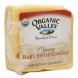 Valley organic cheese baby swiss Calories