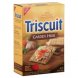 Triscuit crackers baked whole grain wheat garden herb Calories